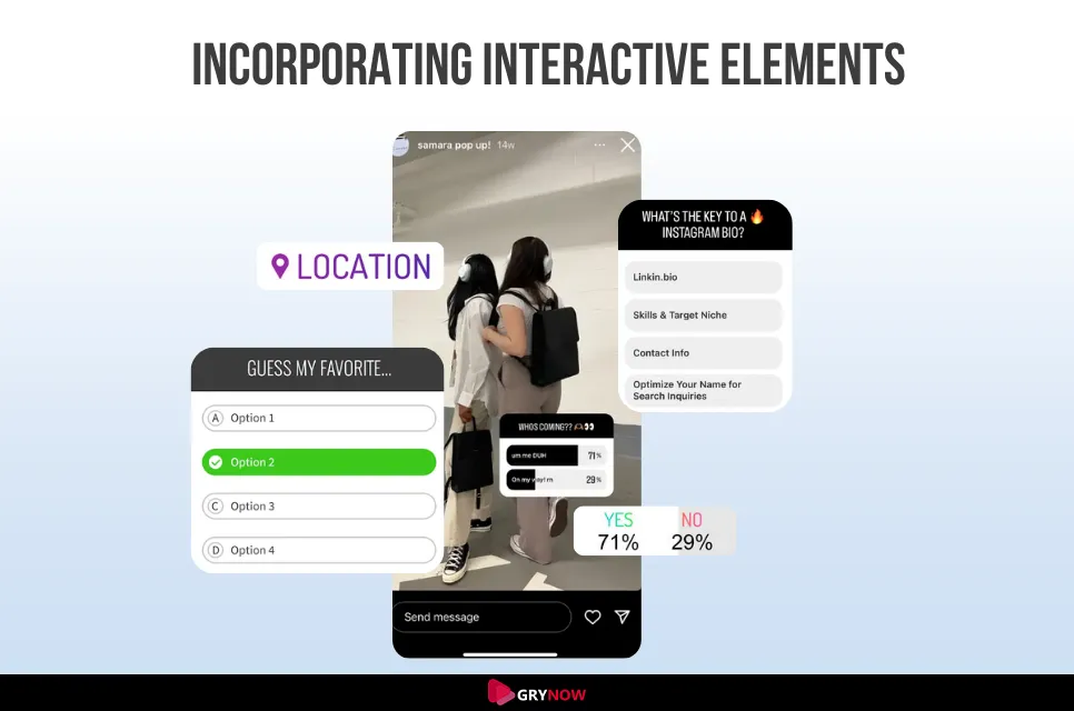 Incorporating Interactive Elements