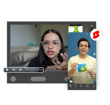 Long Format Videos and YouTube Shorts